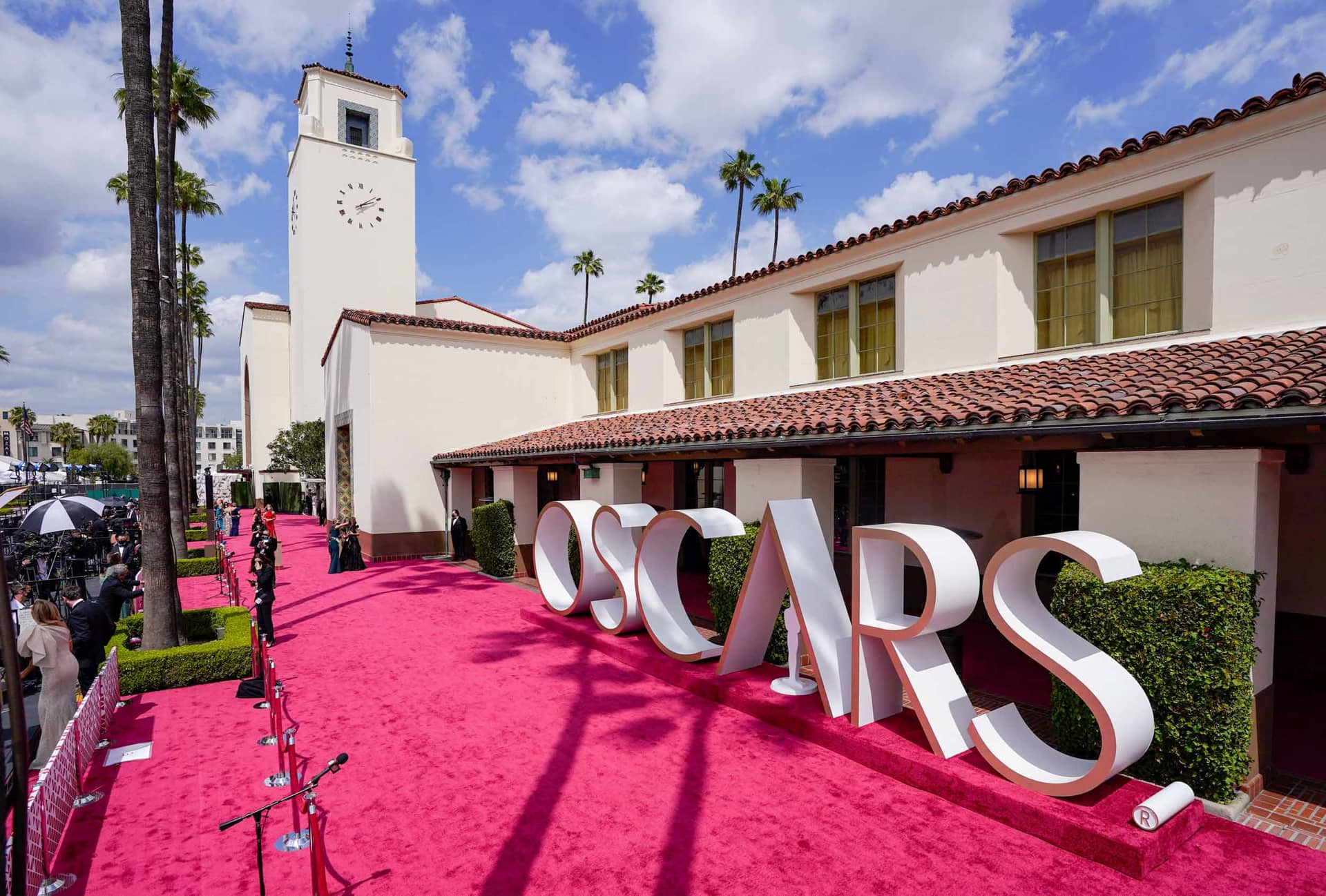A view of the red carpet during the 93rd Annual Academy Awards at Union Station on April 25, 2021
Getty Images, photo: Chris Pizzello-Pool