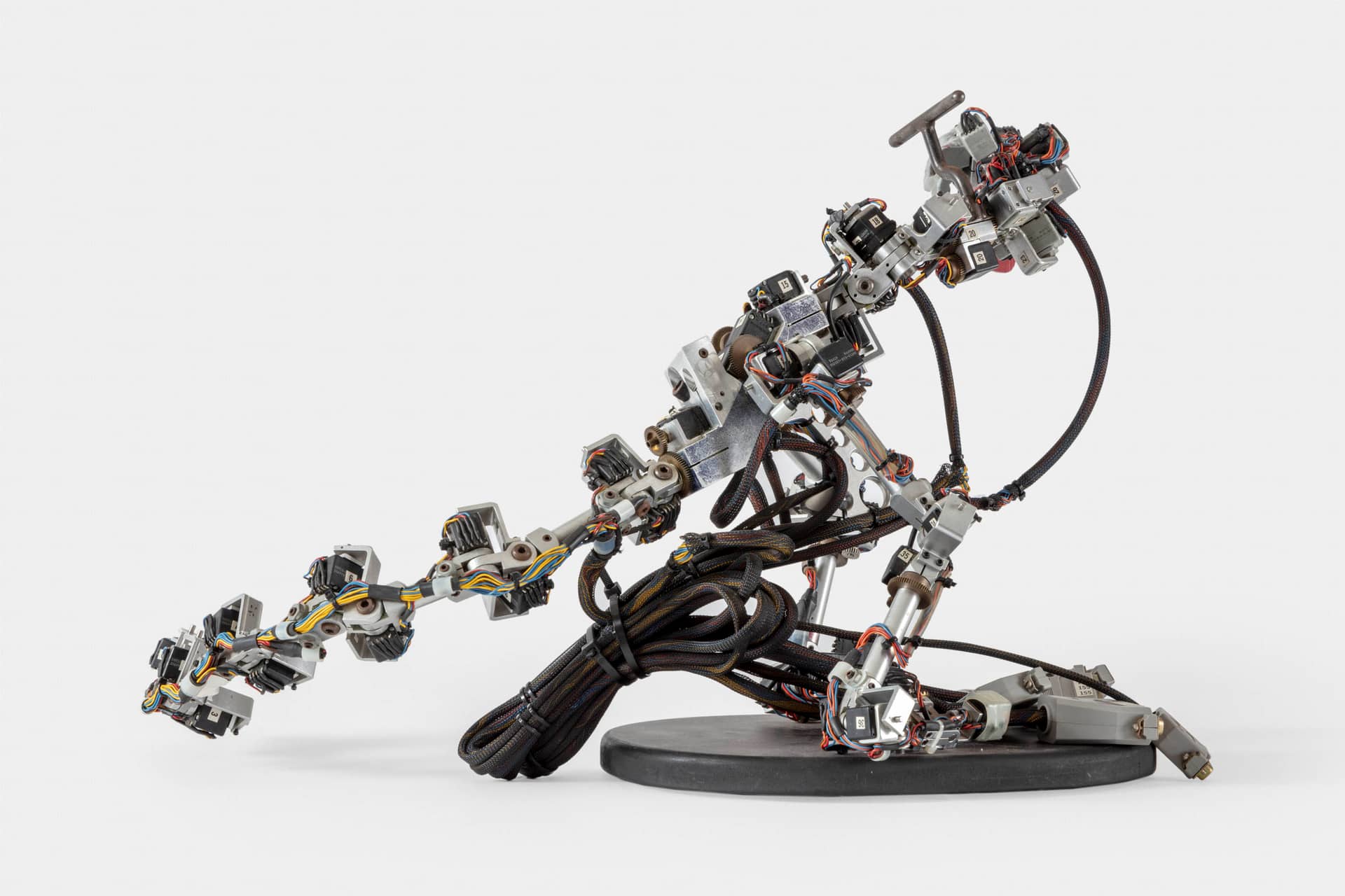 Tyrannosaurus rex Dinosaur Input Device for JURASSIC PARK (1993). Photos by Joshua White/JW Pictures, ©Academy Museum Foundation.