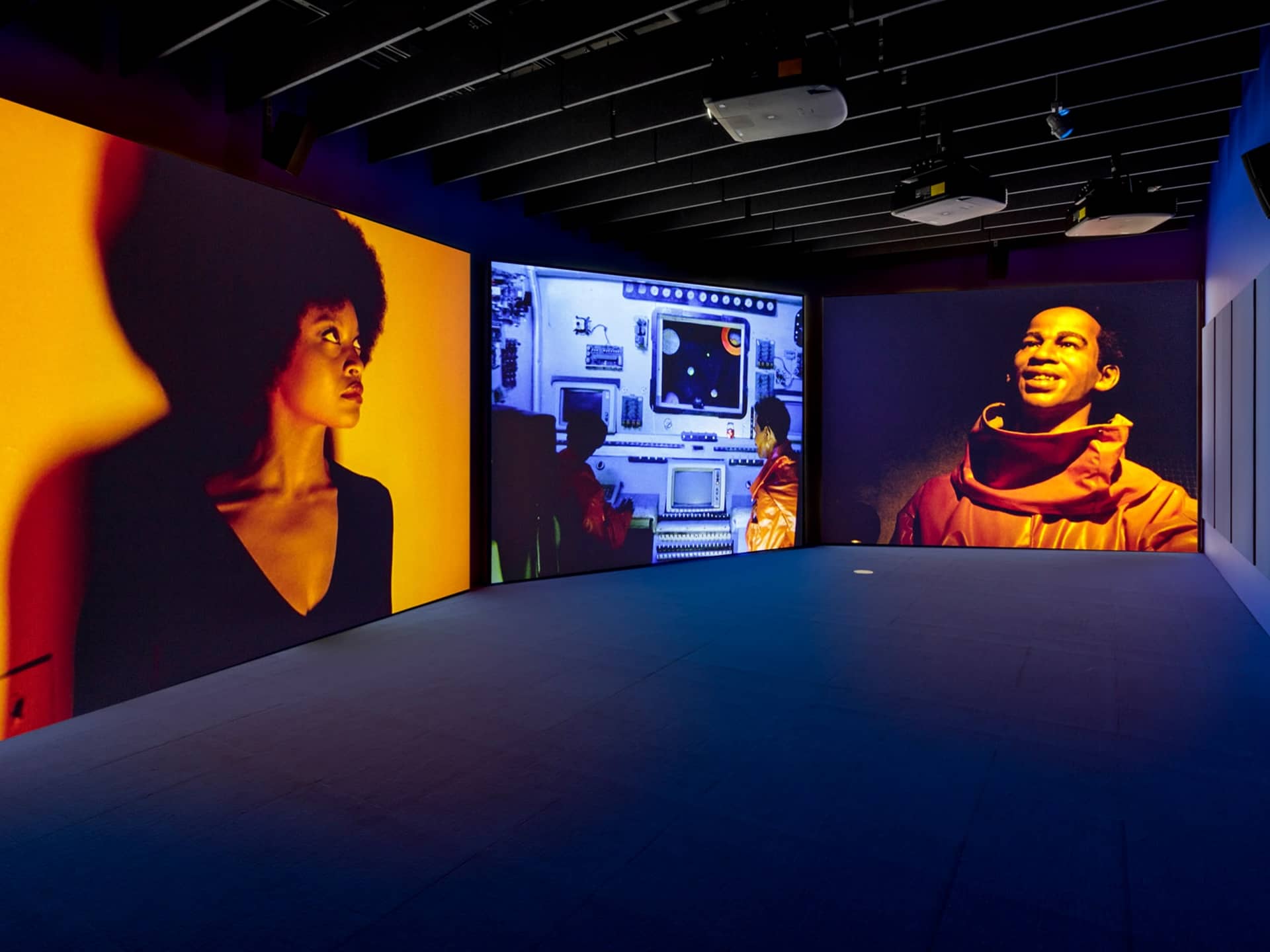Isaac Julien's Baltimore, Academy Museum of Motion Pictures, photo by Joshua White, JWPictures/©Academy Museum Foundation