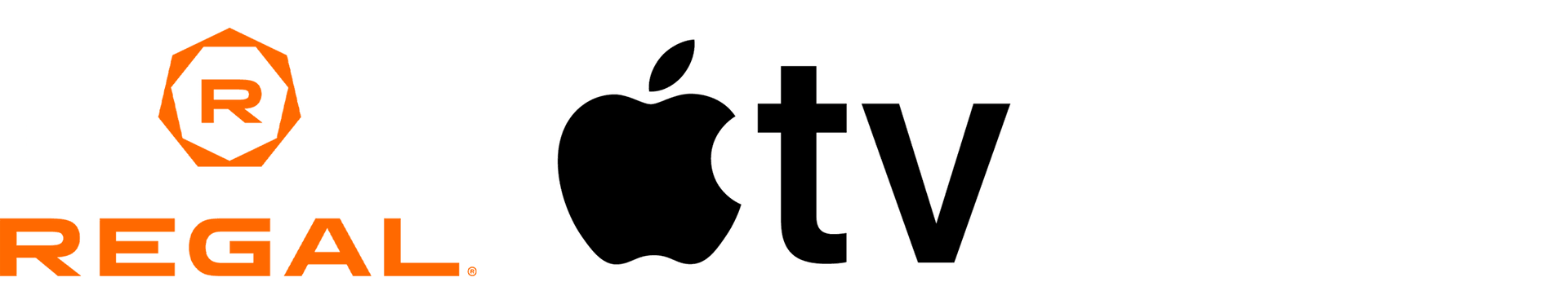 Regal + Apple TV Corporate Logos