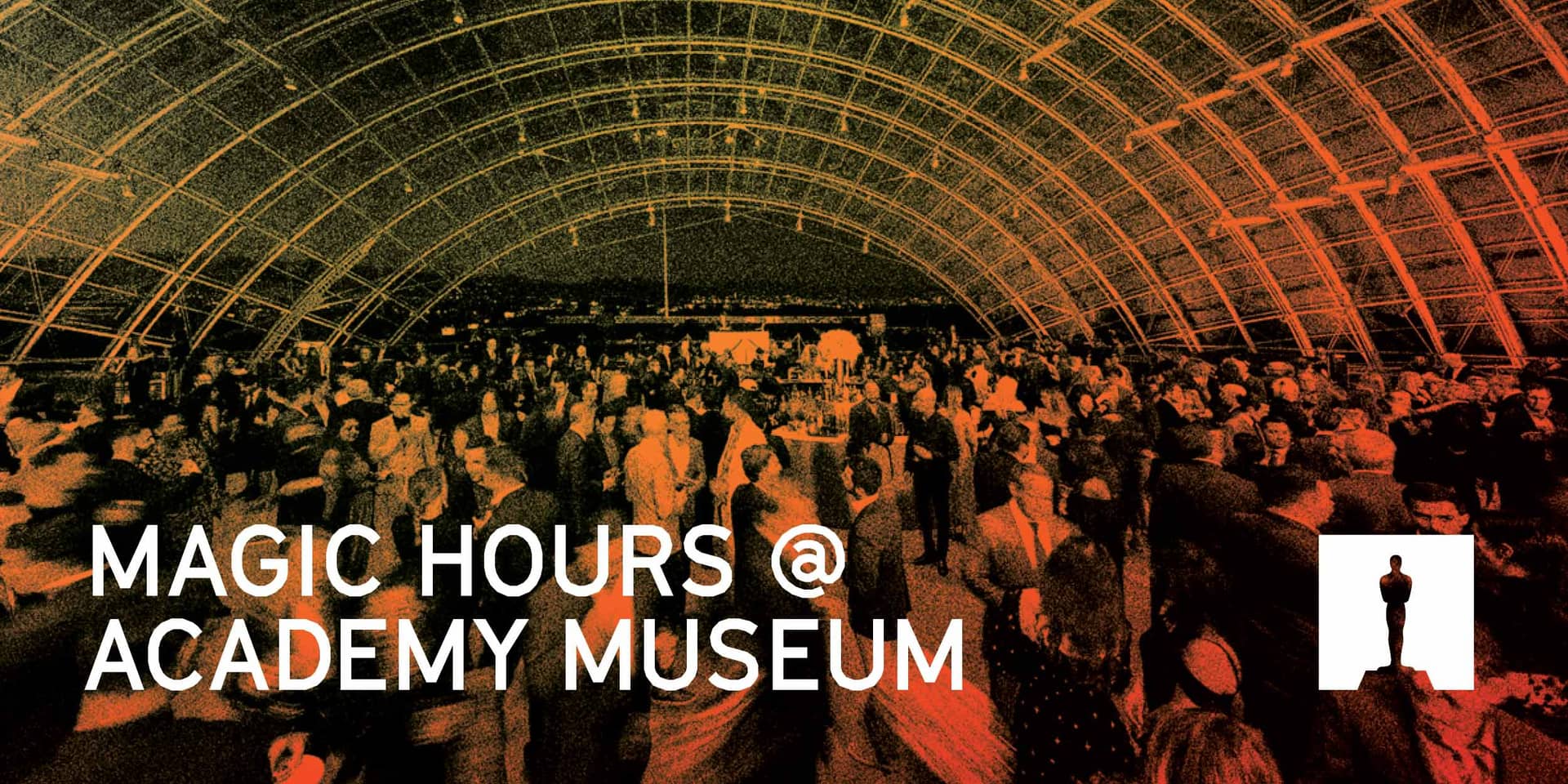 Magic Hours @ Academy Museum Picture of Dolby Terrace with crowd