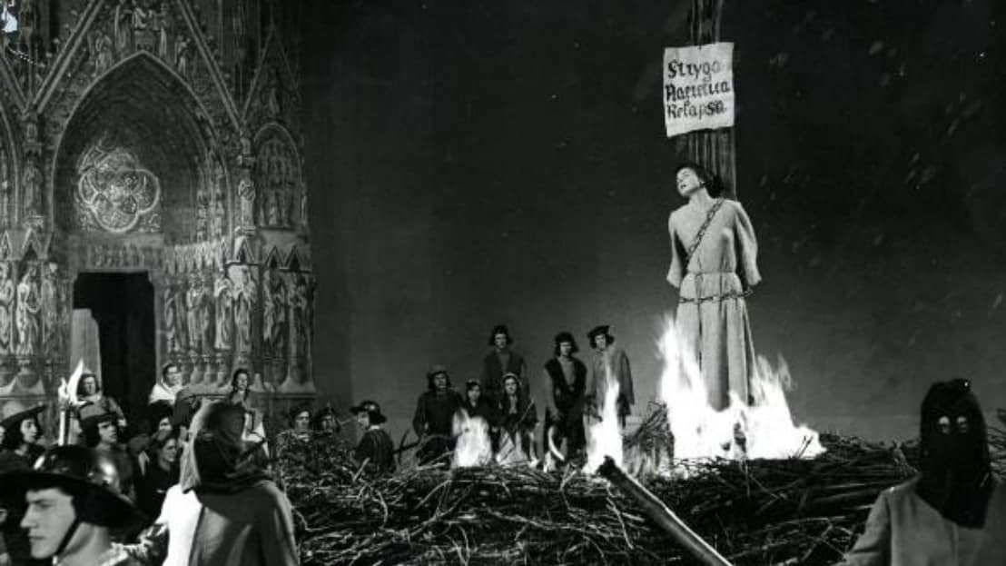 Nov30 JOAN OF ARC AT THE STAKE Rossellini1