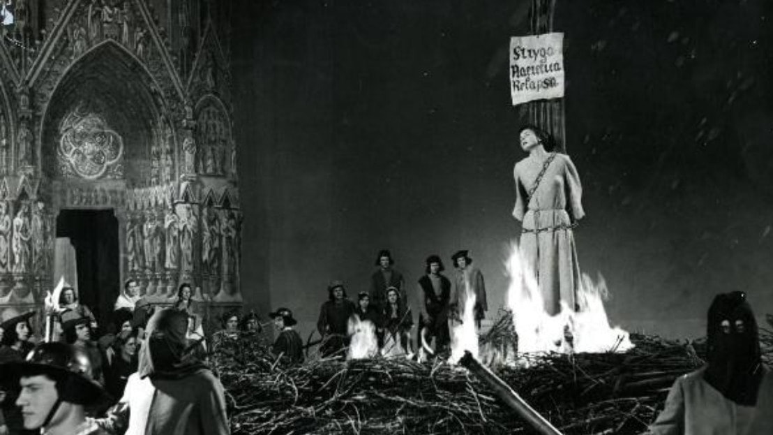 Joan of Arc at the Stake in 35mm
