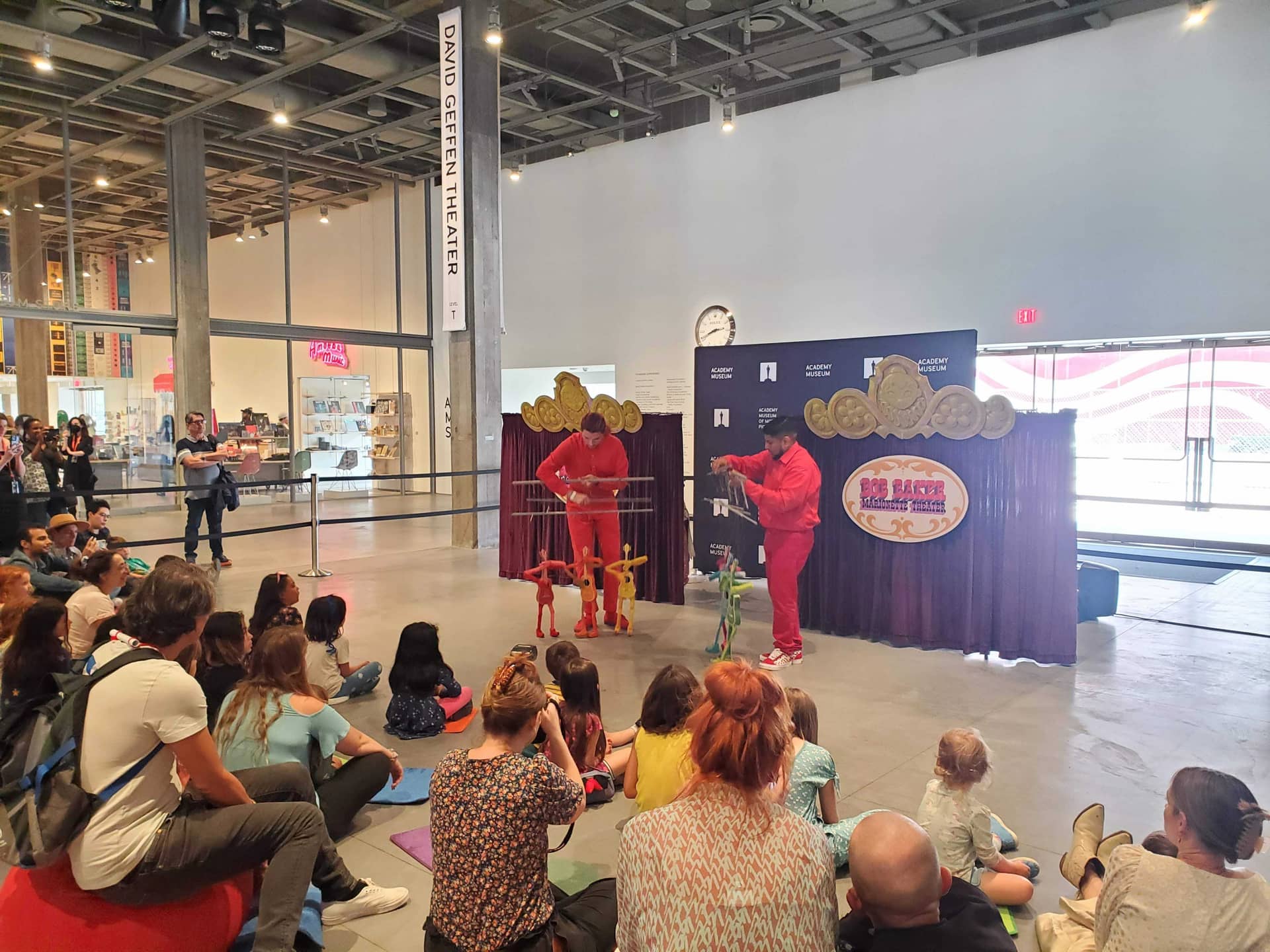 Bob Baker Marionette Theater in Academy Museum Lobby