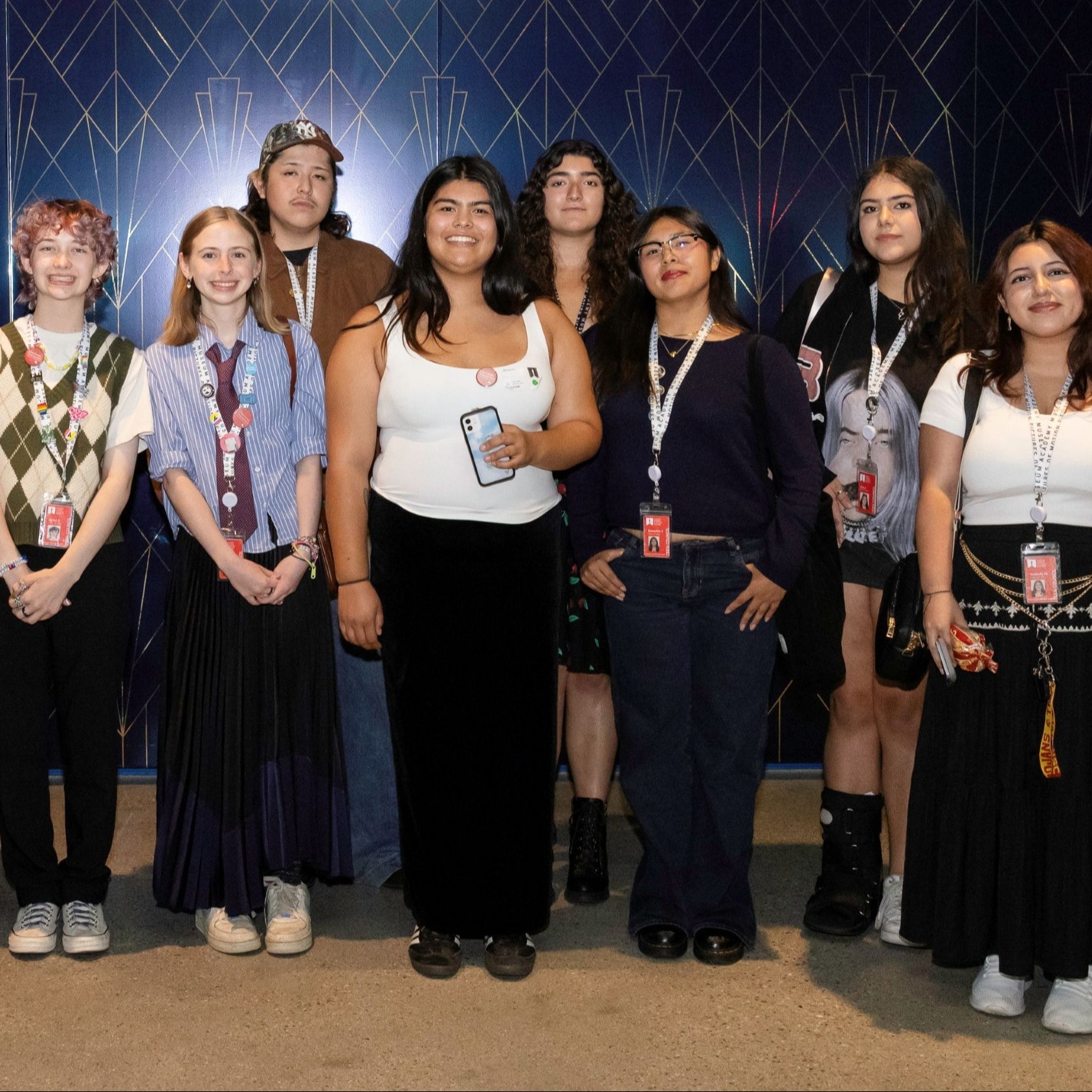Group of Teens posing for a group photo